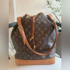 Louis Vuitton Large Monogram Noe GM Bucket Shoulder Bag